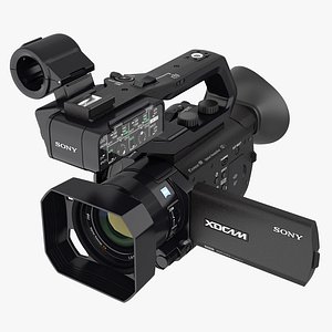 Professional XDCAM Compact Camcorder Sony PXWS X70 3D Model