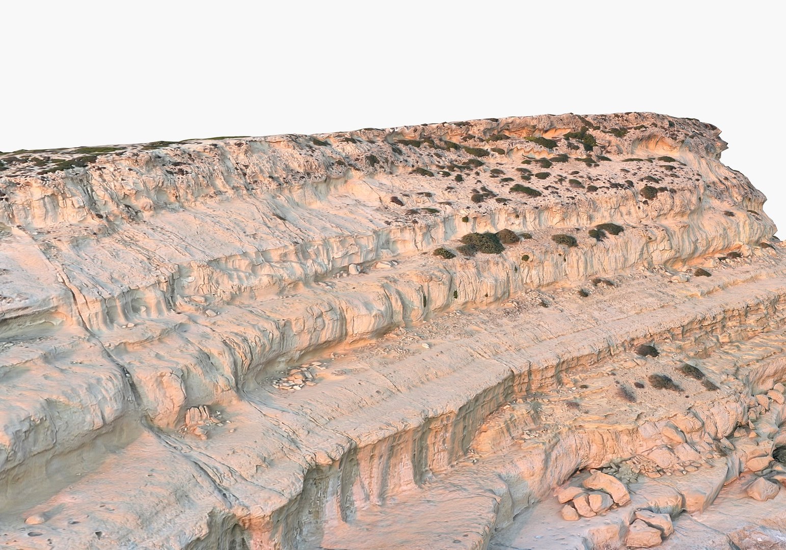3D Clif On A Beautiful Island Model - TurboSquid 1985198