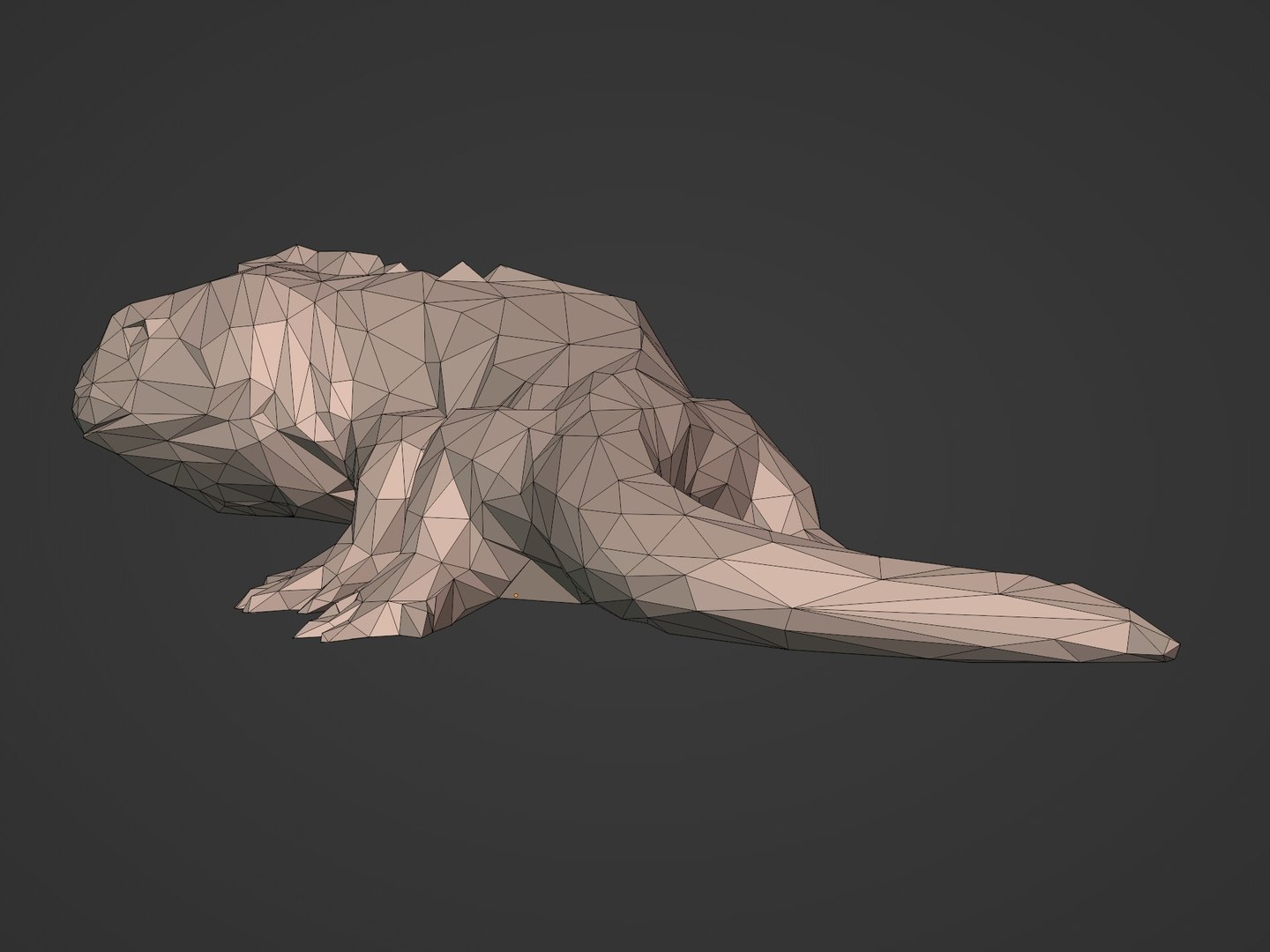 3D Low Polygon Lizard Model - TurboSquid 1872485