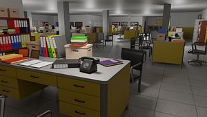 3D Police Station model