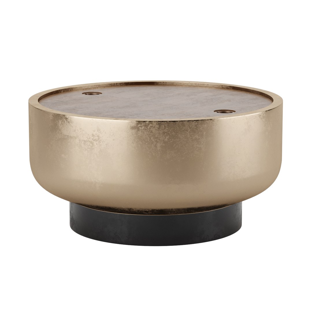 3D Drum Storage Coffee Table West Elm Model TurboSquid 1797088