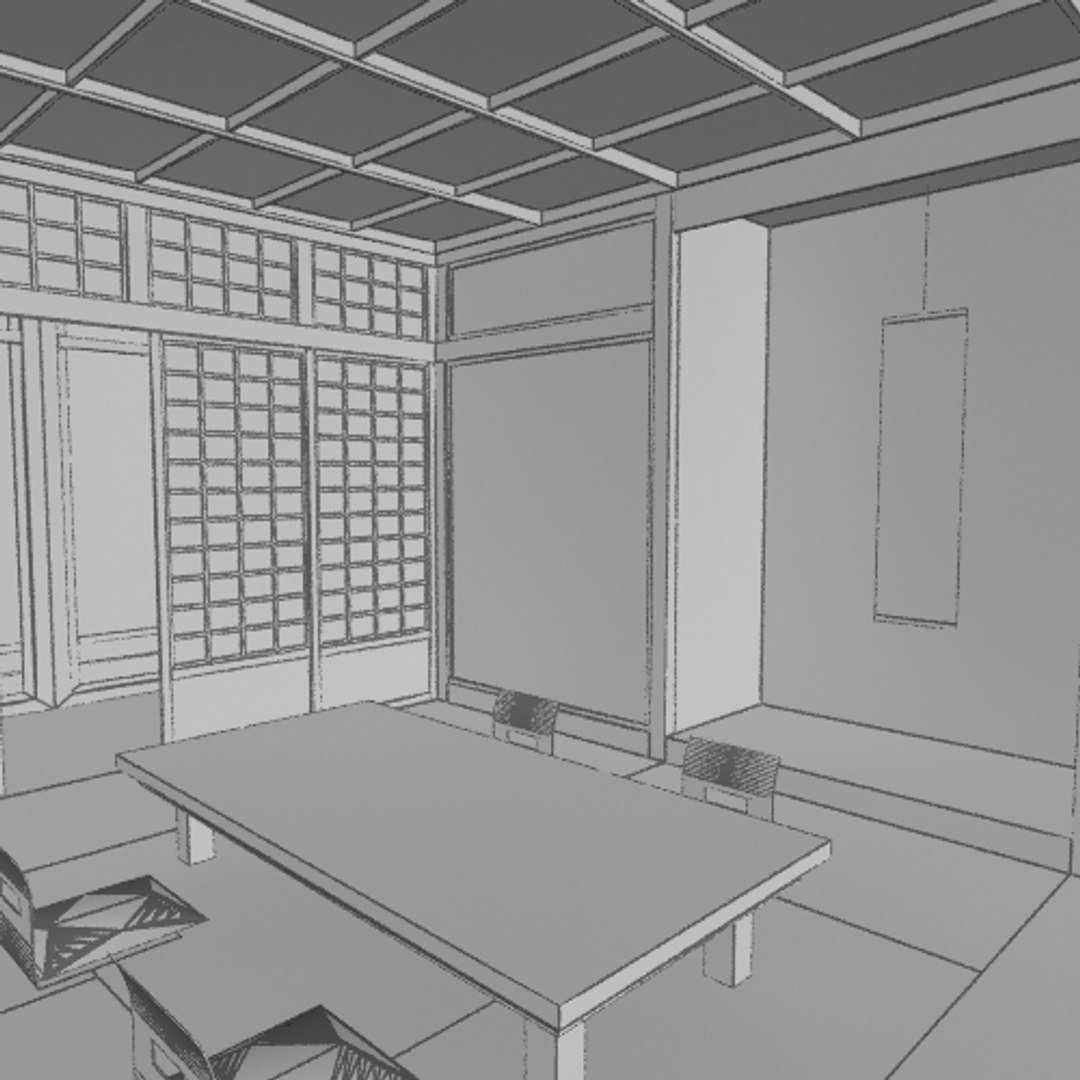 Japanese Pagoda Interior Max