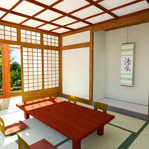 Japanese Home Pagoda Interior