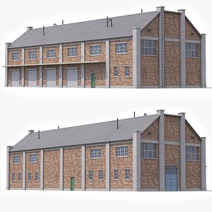 Industrial Building 29 PBR 3D model