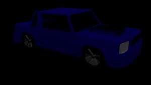 car 3d obj