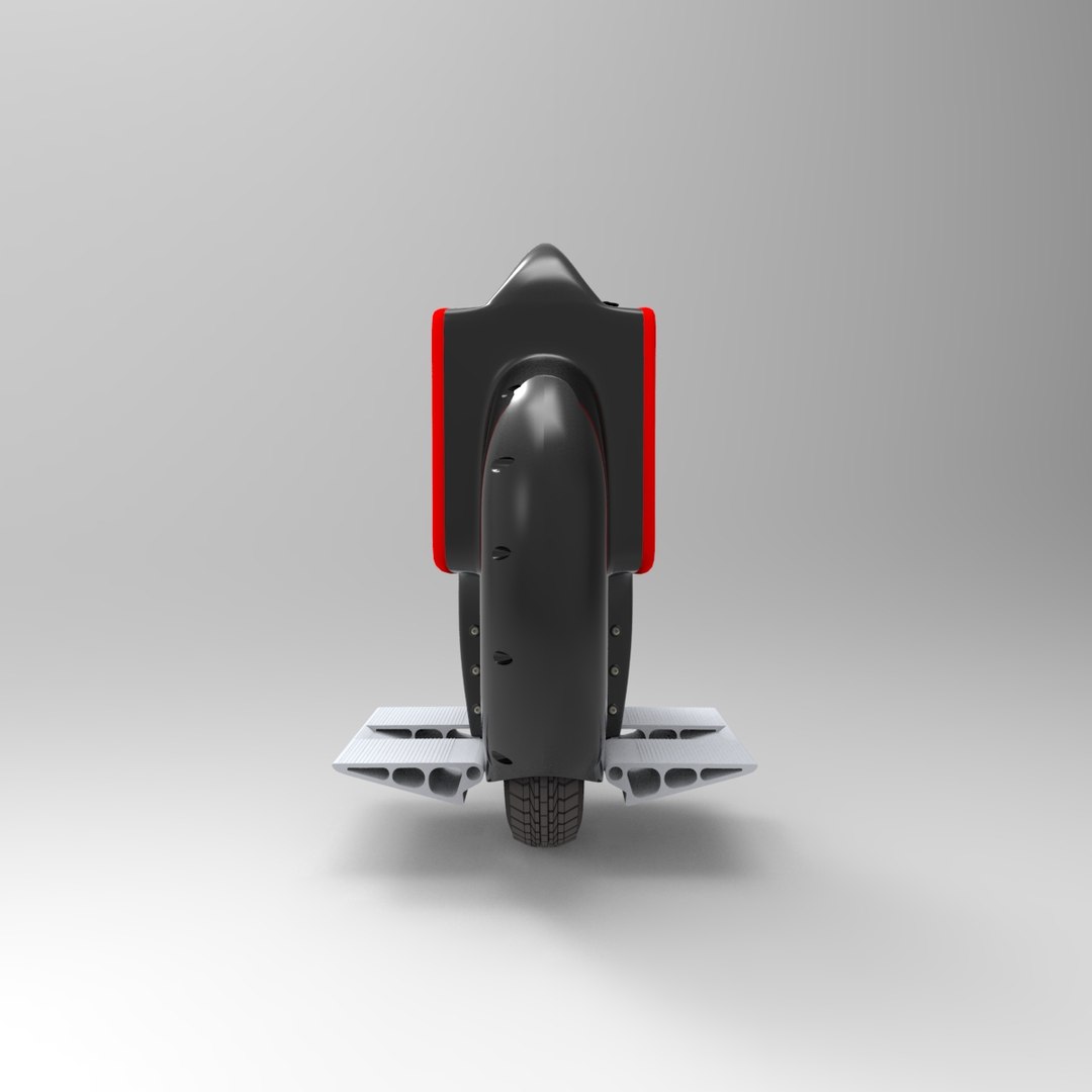 3d model solowheel electric vehicle