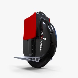 3d model solowheel electric vehicle
