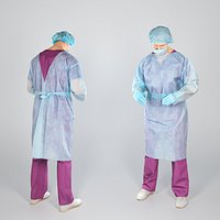 Experienced surgeon doctor performing an operation 88