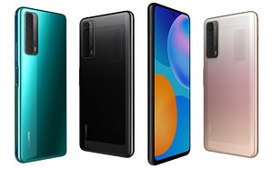 Huawei P Smart 2021 All Colors Low Poly