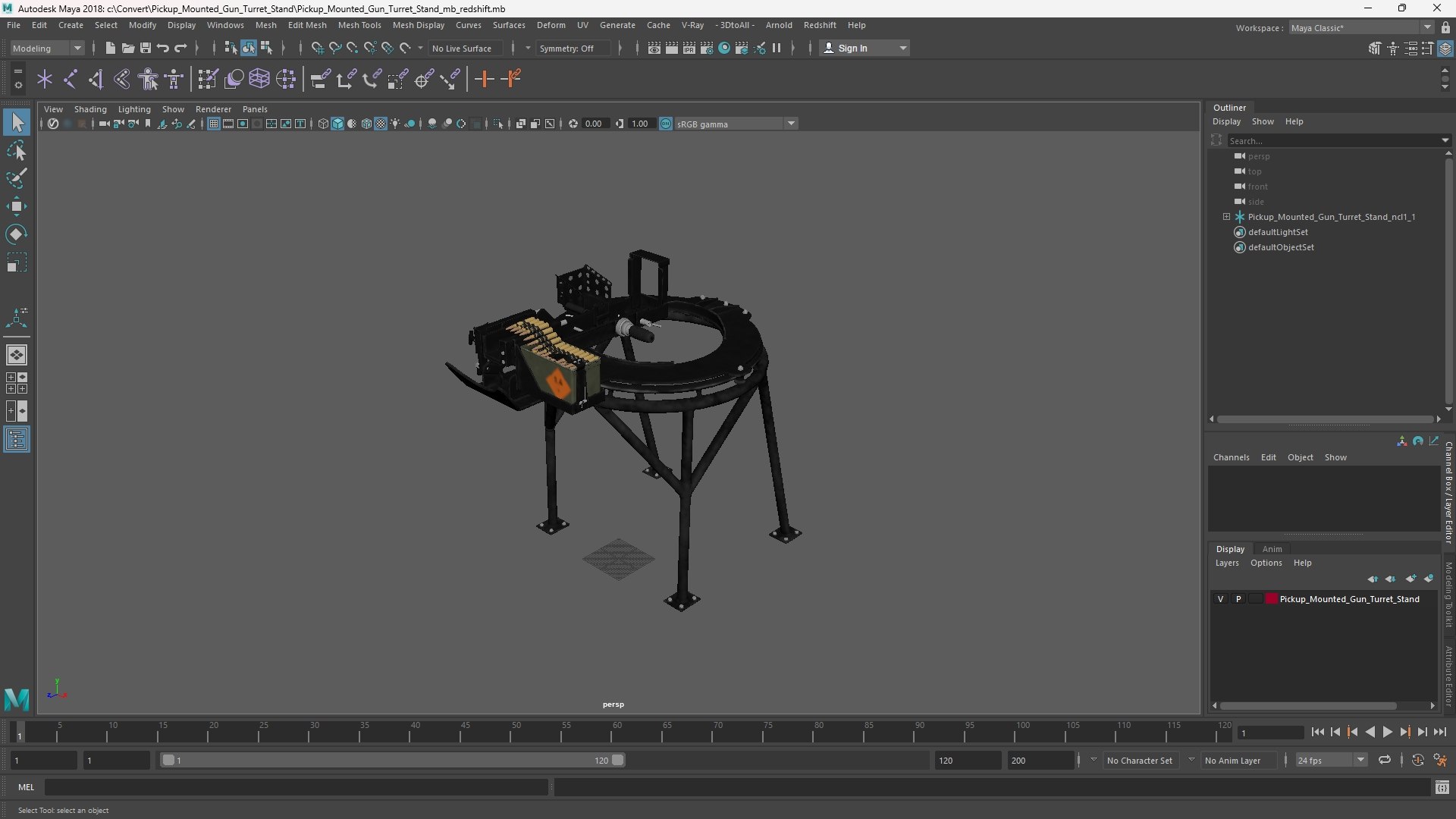 3D model Pickup Mounted Gun Turret Stand https://p.turbosquid.com/ts-thumb/tO/cZjul0/EK/pickup_mounted_gun_turret_stand_1002/jpg/1755818284/1920x1080/fit_q87/ebb1931ce8c6a5fa8484f5cb8dcc81eb19a2047e/pickup_mounted_gun_turret_stand_1002.jpg