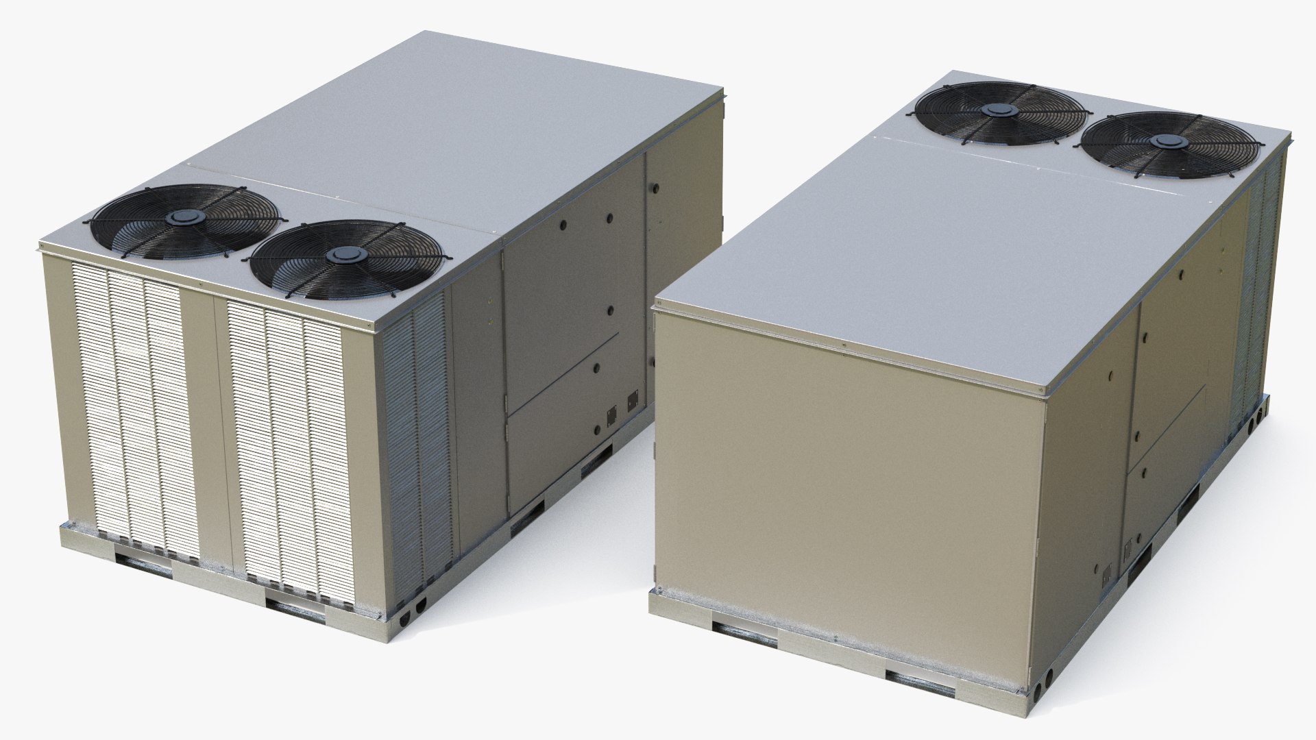 3D 2 vents rooftop air conditioning model https://p.turbosquid.com/ts-thumb/tO/e6avk9/6LGoWWa6/2ventsrooftopairconditioningsystemnewc4dmodel007/jpg/1571568618/1920x1080/fit_q87/839c20ed774e605bd8563b60445045d8c1c7fe73/2ventsrooftopairconditioningsystemnewc4dmodel007.jpg