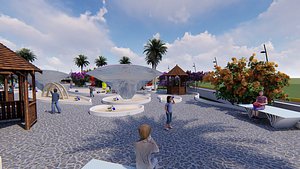 3D revit children playground