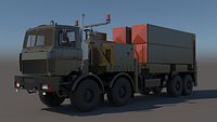 Lora Missile on Volat MZKT-7401  chassis