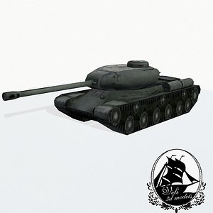 3d is-2 tank model