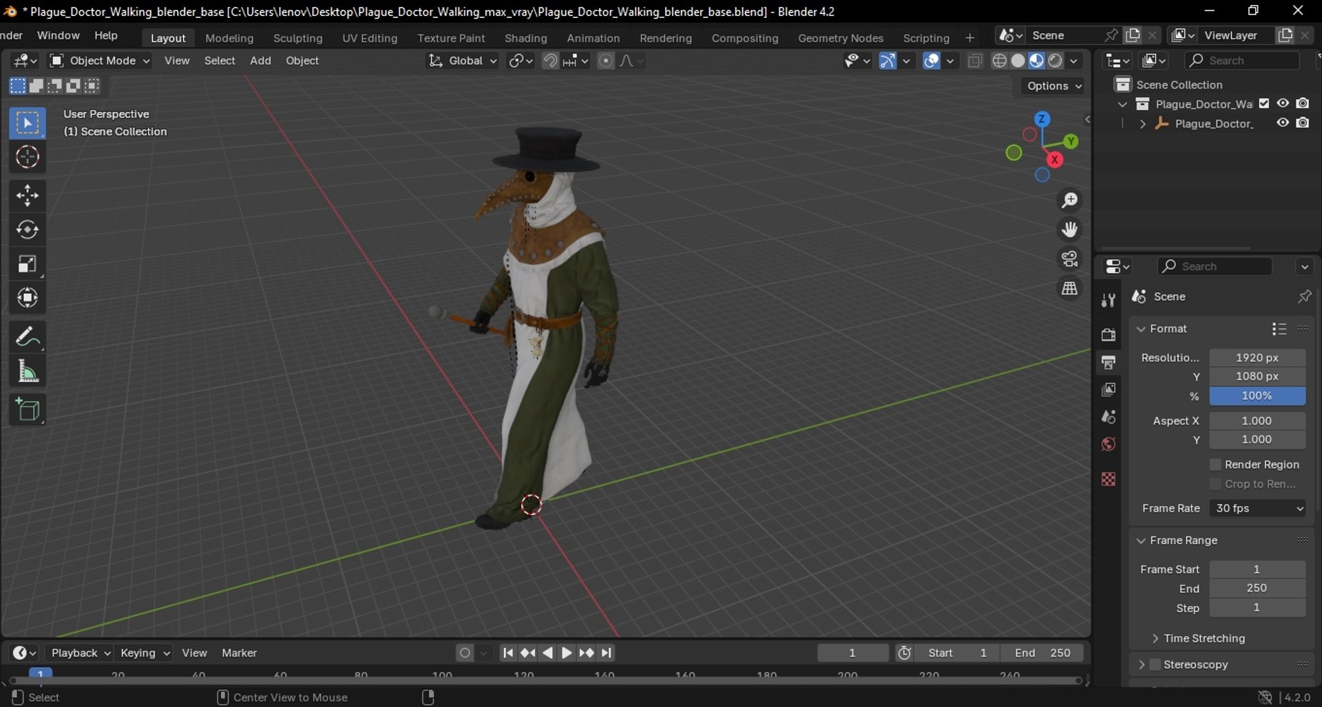 3D Plague Doctor Walking model https://p.turbosquid.com/ts-thumb/tO/ulj9Nk/Kw/plague_doctor_walking_1010/jpg/1744964271/1920x1080/fit_q87/31e3c3beb8dfb6b1a71d1eced2322c8df7a2ed9a/plague_doctor_walking_1010.jpg