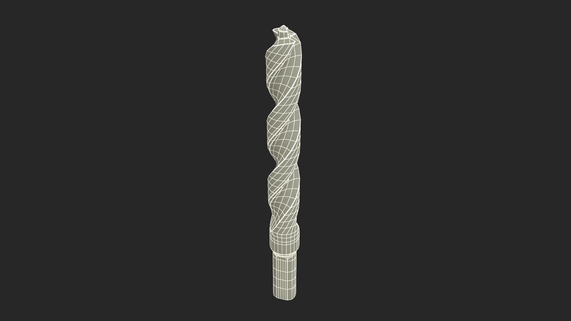 Gold Ferrous Pilot Point Drill Bit 3D Model - TurboSquid 2081332