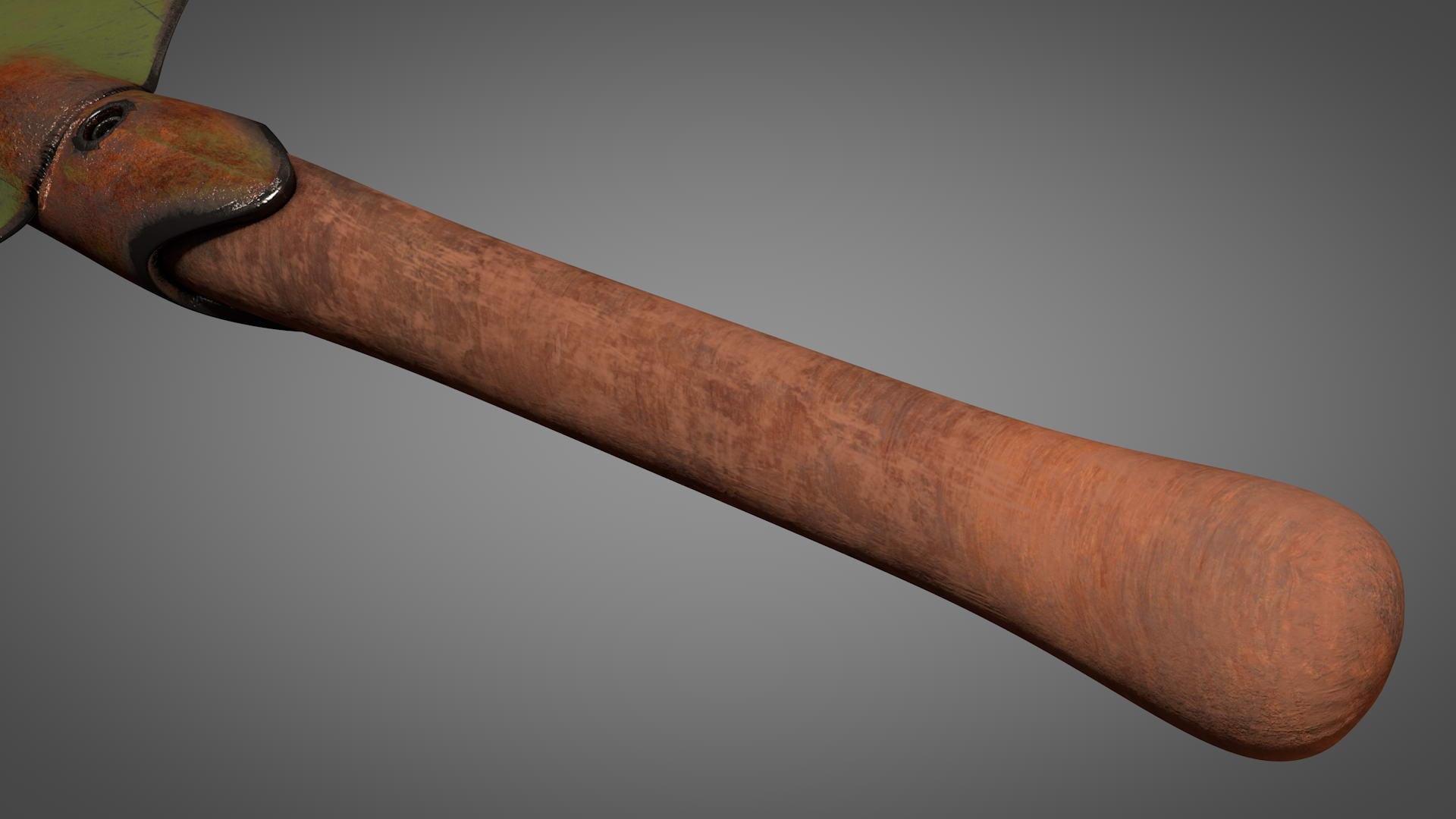 Free Spade Rusty Vintage 3D Model - TurboSquid 1376797