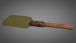 Spade metal vintage rusty