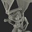 Boeing Front Landing Gear Modèle 3D