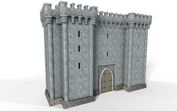 3d Stone Tower Model - Turbosquid 1558597