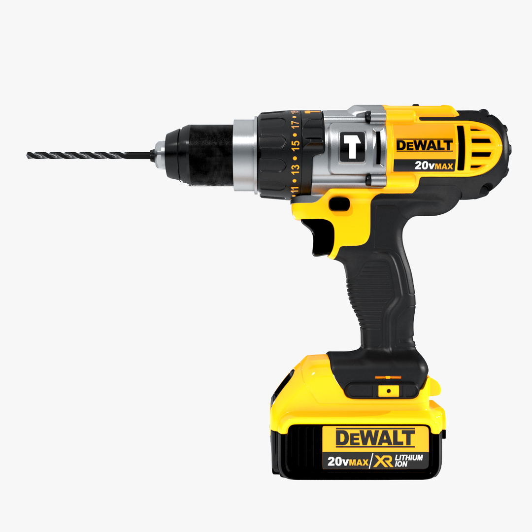 3dsmax Dewalt Cordless Drill