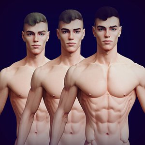 3D Men  realistic  collection