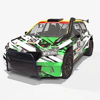 Koda Rally Car