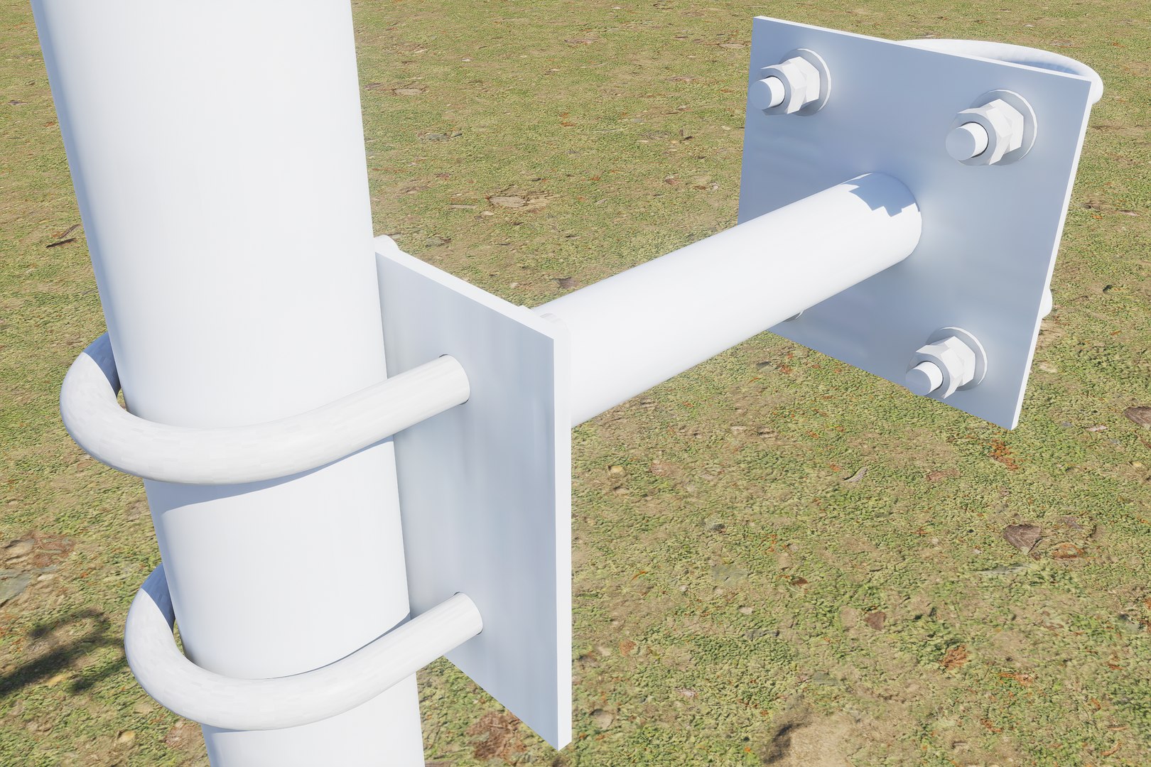 Pole Handler For Telecomunication Antennas 3D - TurboSquid 2553091