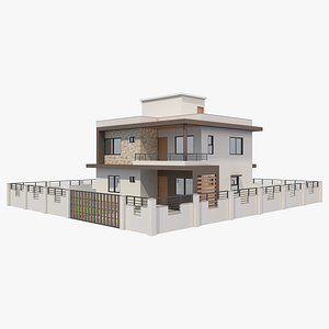 Modern House 11 3D model
