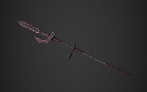 Spear for zombie game s model