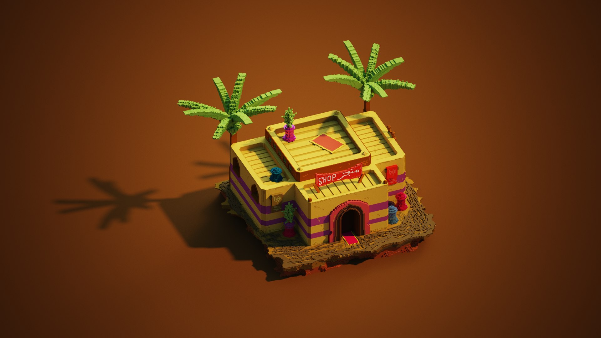 3D 3D Voxel Arabian PotShop model https://p.turbosquid.com/ts-thumb/tP/g2w0Nh/y0/3/png/1652876776/1920x1080/fit_q87/2fcc8a2f45c5d57e8fccbc42abf3b0f28ad39668/3.jpg