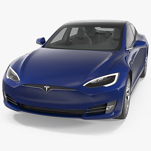 Tesla Model S 90D 2017 3D Model