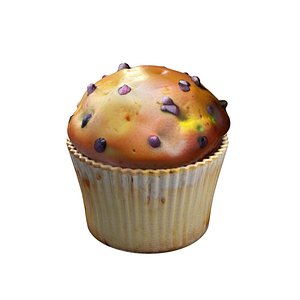 3D Muffin 13 model
