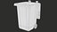 Biohazardous Waste Wheeled Trash Can Rigged PBR