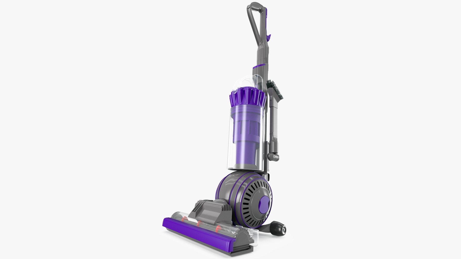 Dyson Ball Upright Vacuum Cleaner Purple 3D model preview