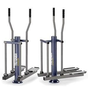 3D Outdoor Gym Equipment  Single Ski Walking