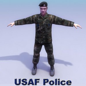 USAF Police Trooper