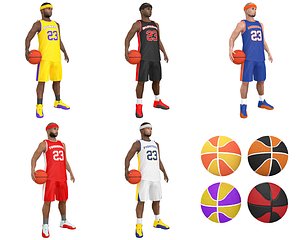 Basketball Player LP GAME PACK Rigged