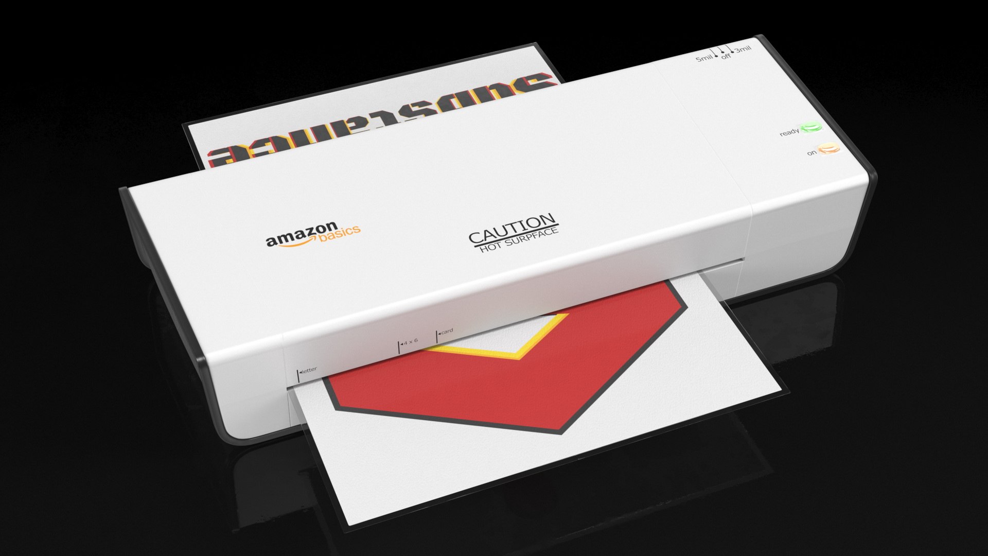 Amazon Basics Laminator model TurboSquid 1902187
