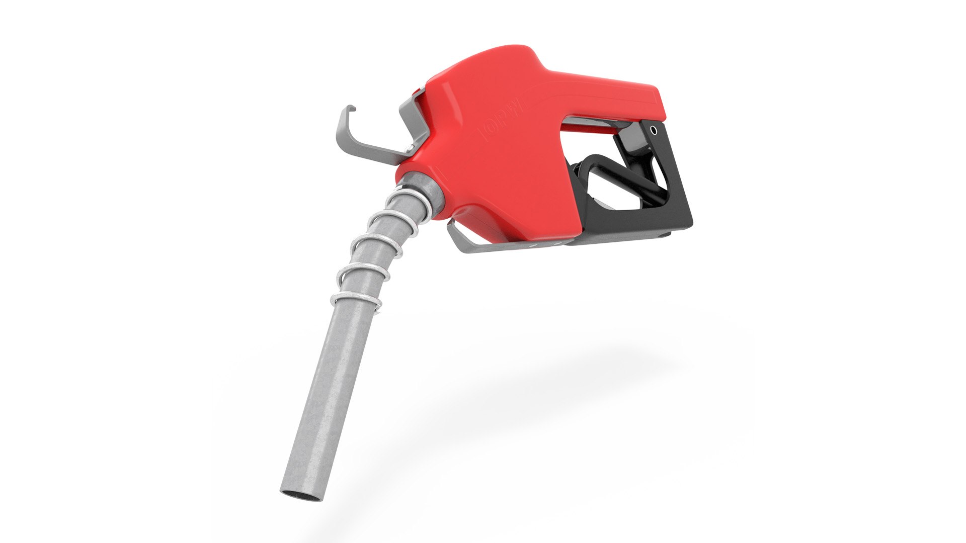 Fuel Dispenser Nozzle 3D model preview