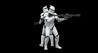 Phase One Clone Trooper Rigged