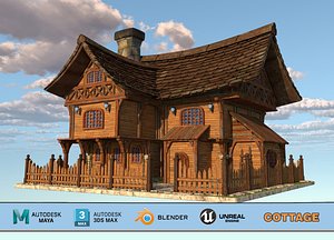 cottage 3D