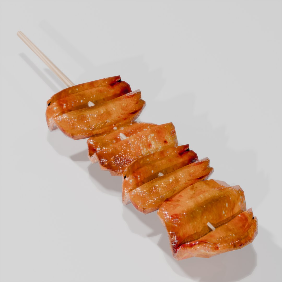 Yakitori assortment -5 types meet 3D model https://p.turbosquid.com/ts-thumb/tQ/3cMXPL/mx/014/png/1740229311/1920x1080/fit_q87/e3336f3790bceed731e71e7c100a505c505977fa/014.jpg