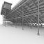 3D model Bleachers 49