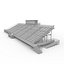 3D model Bleachers 49