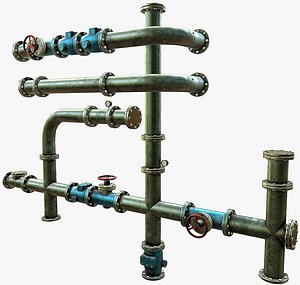 tubes modular 3d 3ds