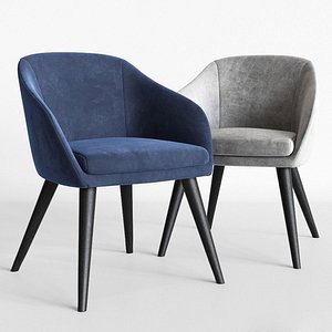 aleria dinning chair papadatos 3D model