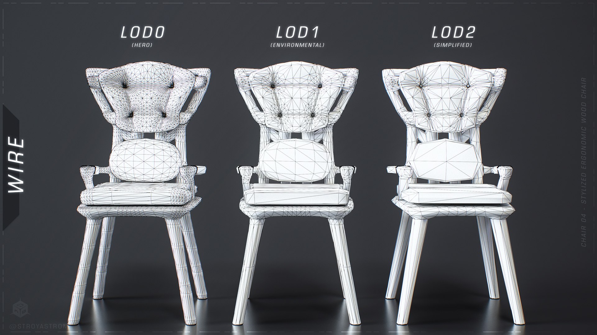 Chair 04 - Stylized Ergonomic Wood Chair 3D https://p.turbosquid.com/ts-thumb/tQ/7wp8ys/wL/chr04_lodswireframe/jpg/1780045256/1920x1080/fit_q87/6b8550c6195ebb649934ccb85752bc5cd44e7eb8/chr04_lodswireframe.jpg