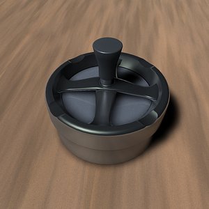 3ds max spinning ashtray