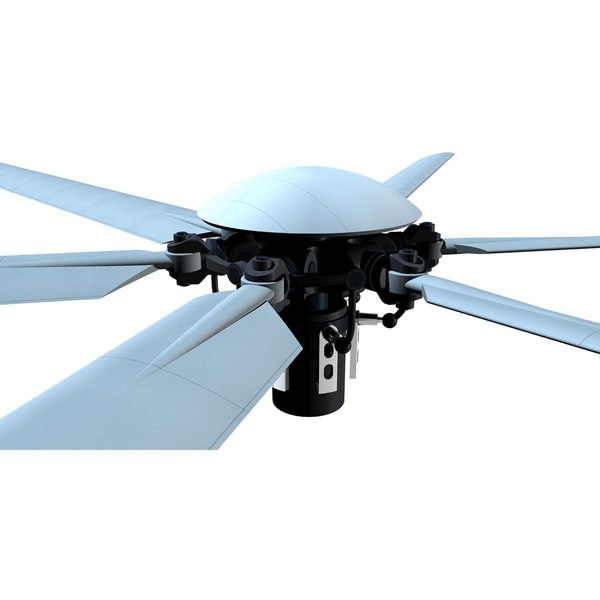 3d model helicopter rotor